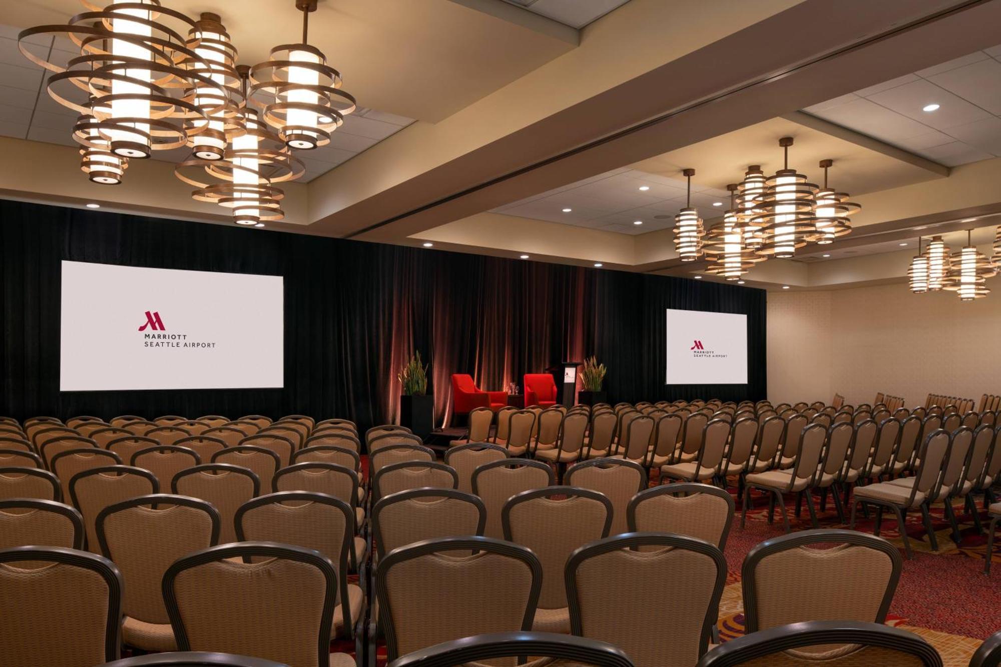 מלון סי טק Seattle Airport Marriott מראה חיצוני תמונה